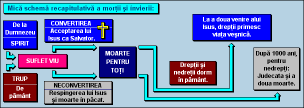 Mică schemă recapitulativă a morţii şi învierii