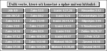 Další verše, které učí konečné a úplné zničení hříšníků