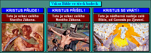 Vzkaz Bible ve třech bodech